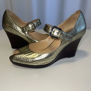Coke Haan Mary Jane wedges